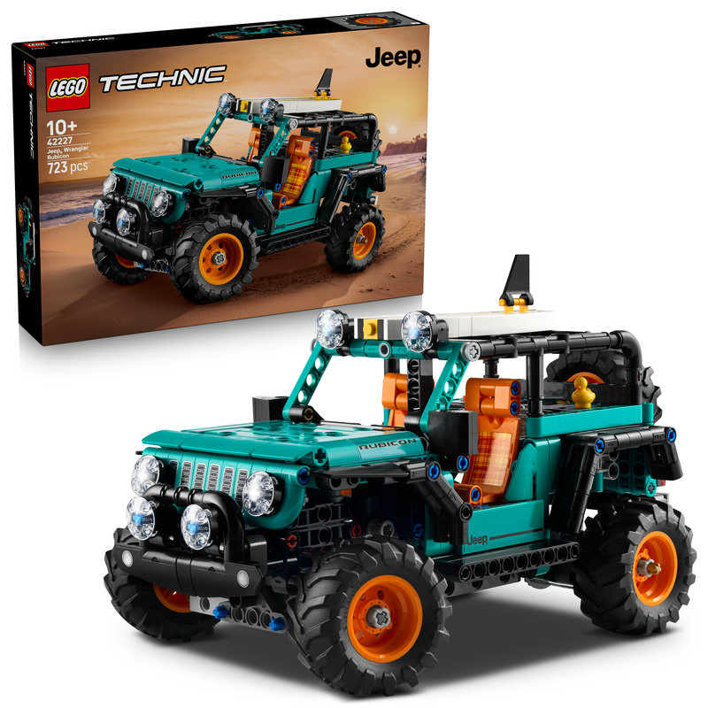 LEGO Technic Jeep® Wrangler Rubicon SUV 42227