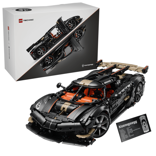 LEGO Technic Koenigsegg Sadair's Spear Megabil 42232