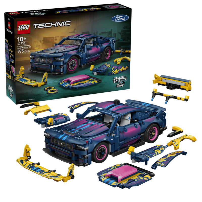 LEGO Technic Specialdesignad Ford Mustang GT bil 42236