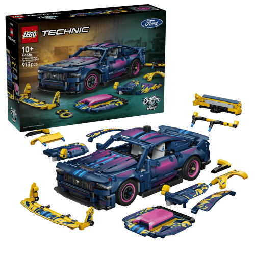 LEGO Technic Specialdesignad Ford Mustang GT bil 42236