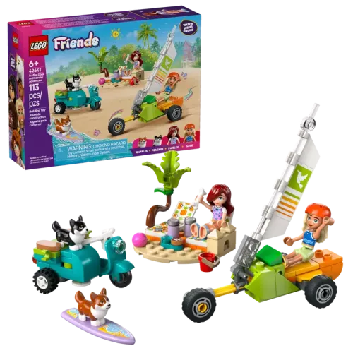 Lego Friends Äventyr med Surfhundar och Vespa