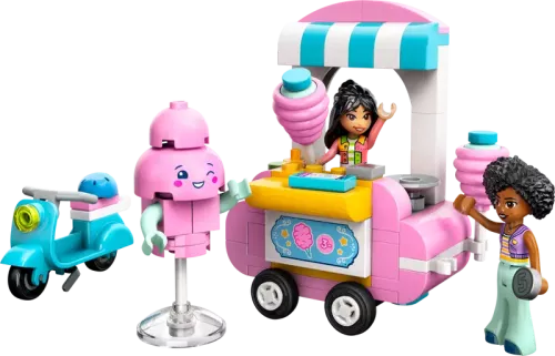 Lego Friends Sockervaddsstånd och Vespa