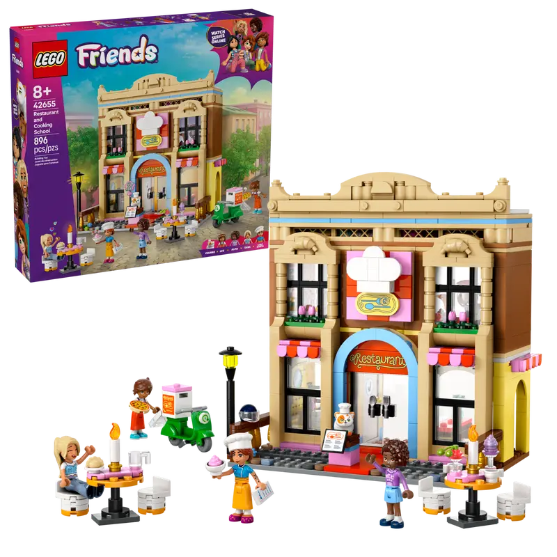 Lego Friends Restaurang och Matlagningsskola