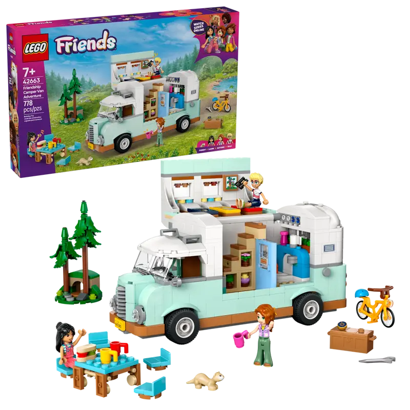 Lego Friends Vänskapsäventyr med Husbil