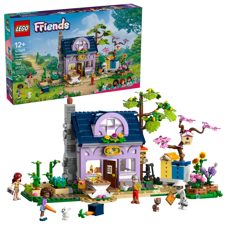 Lego Friends Biodlarhus och Blomsterträdgård