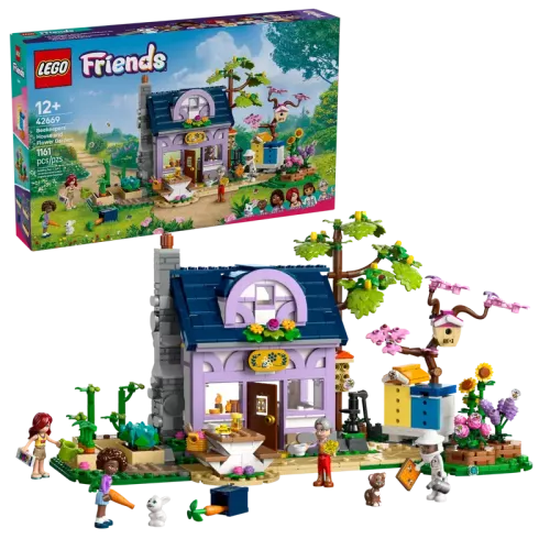 Lego Friends Biodlarhus och Blomsterträdgård