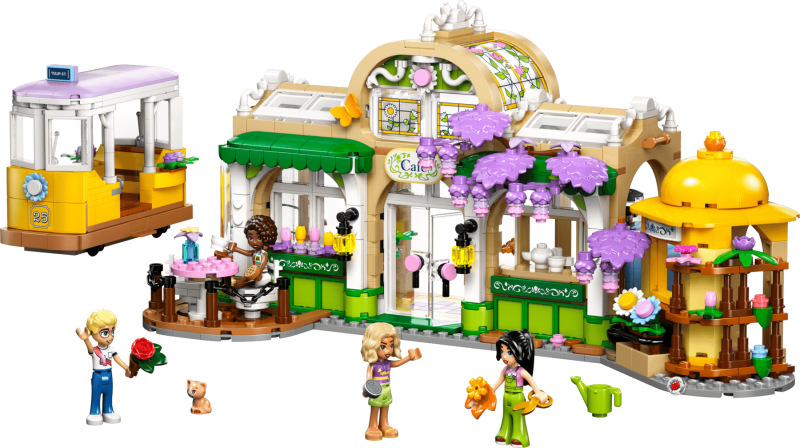 LEGO Friends Växtkafé & Blomsteraffär 42671