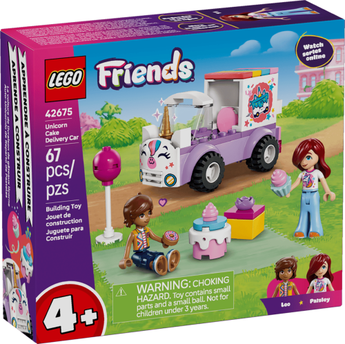 LEGO Friends Enhörningsbil för tårtleveranser 42675