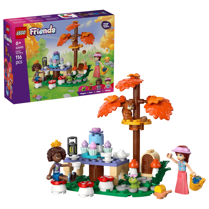 LEGO Friends Tebjudning i skogen 42690
