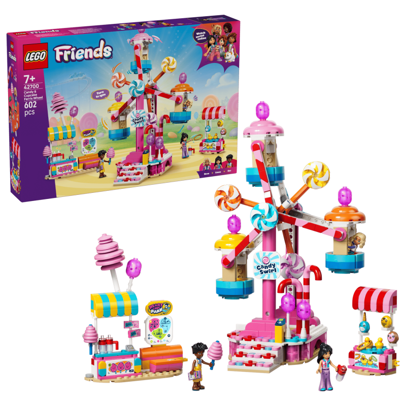 LEGO Friends Pariserhjul med godis- och cupcaketema 42700