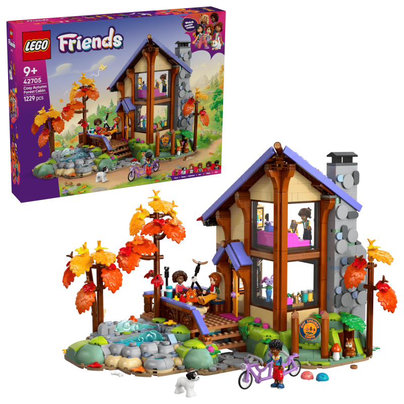 LEGO Friends Mysig stuga i höstskogen 42705