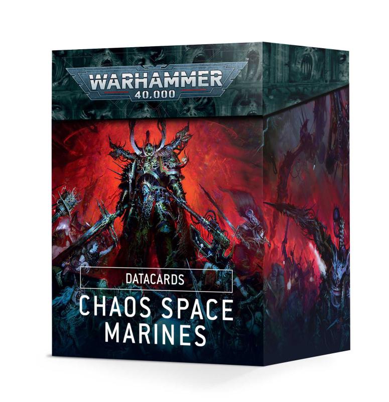 Datacards: Chaos Space Marine (eng)