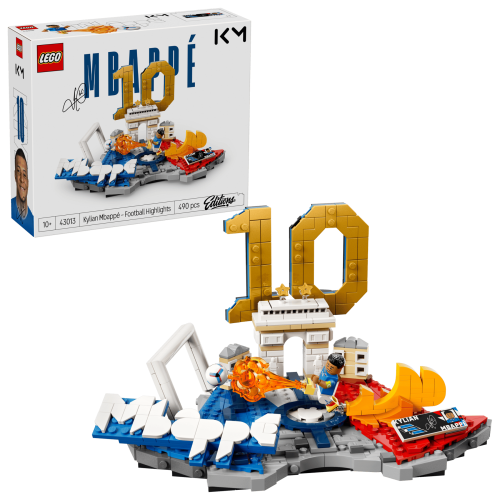 LEGO Editions Football Kylian Mbappé – fotbollshöjdpunkter 43013