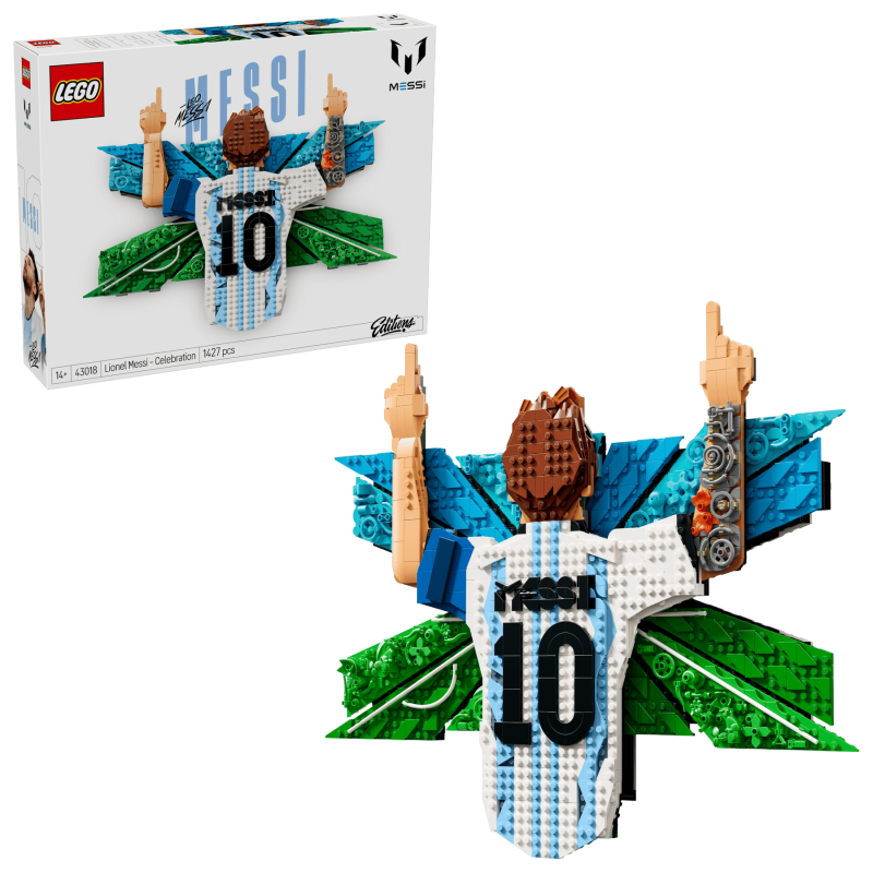 LEGO Editions Football Lionel Messi – firande 43018