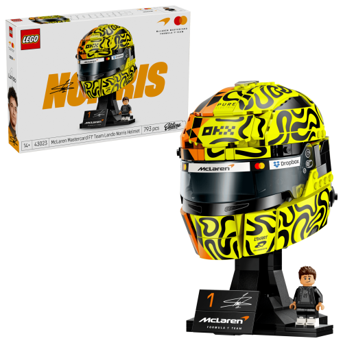 LEGO Editions McLaren Mastercard F1® Team Lando Norris hjälm 43023
