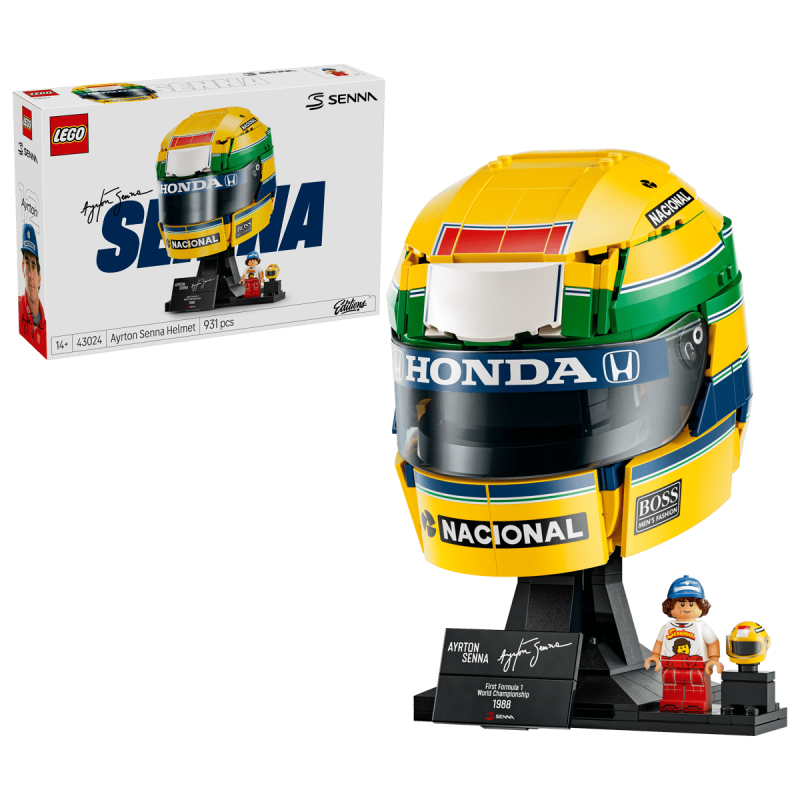LEGO Editions Formula 1 Ayrton Senna hjälm 43024