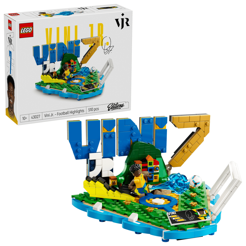LEGO Editions Football Vini Jr. – fotbollshöjdpunkter 43027