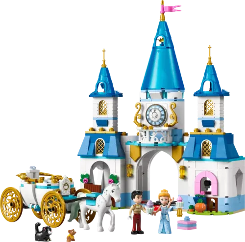 Lego Disney Princess Askungens slott och häst med vagn