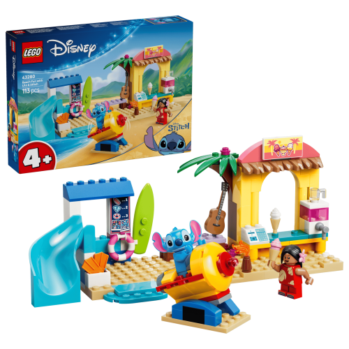 LEGO Disney Classic Skoj på stranden med Lilo & Stitch 43280