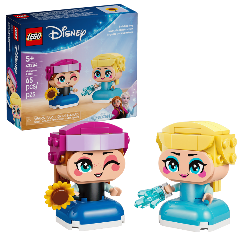 LEGO Disney Princess Anna och Elsa i miniformat 43284