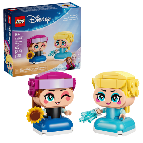 LEGO Disney Princess Anna och Elsa i miniformat 43284