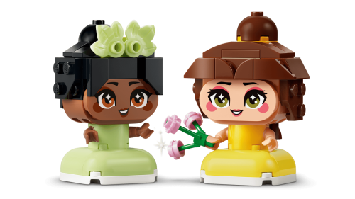 LEGO Disney Princess Belle och Tiana med slott i miniformat 43291