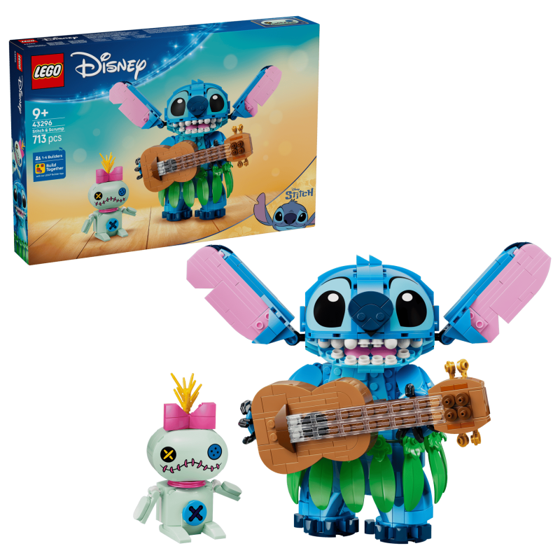 LEGO Disney Classic Stitch & Scrump 43296