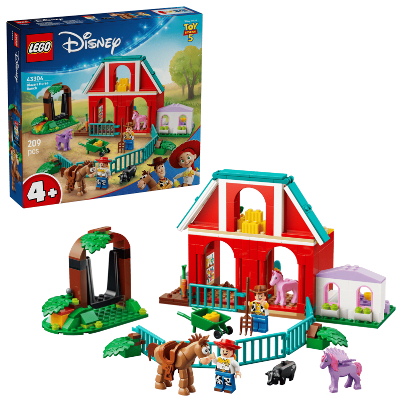 LEGO Disney Pixar Toy Story Blazes Hästranch 43304
