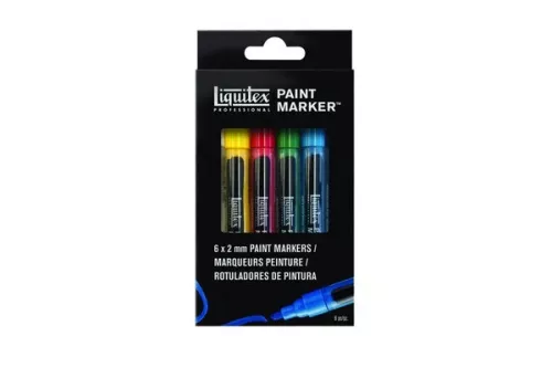 Acrylic Marker Set: Classics (6x2mm)