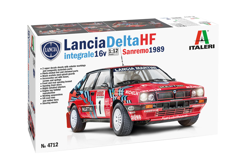 Lancia Delta HF Integrale Sanremo 1989 1/12