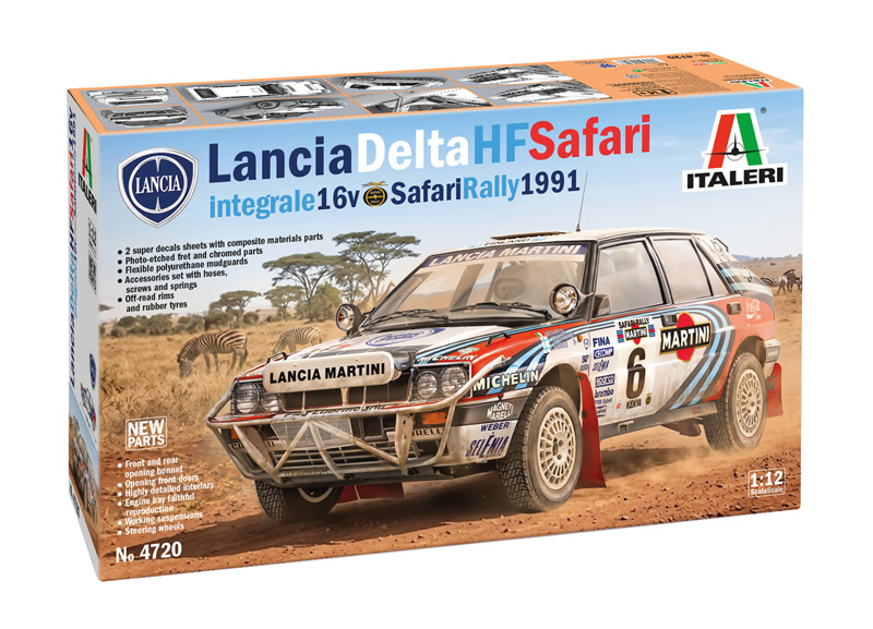 Lancia Delta Integrale Safari 16v 1:12