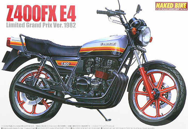 Kawasaki Z400FX E4 Limited Gran Prix Version 1982 1/12