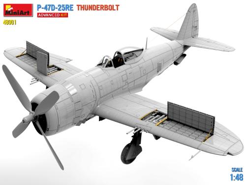 P-47D-25RE Thunderbolt - Advanced kit 1:48