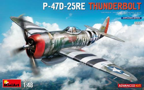 P-47D-25RE Thunderbolt - Advanced kit 1:48