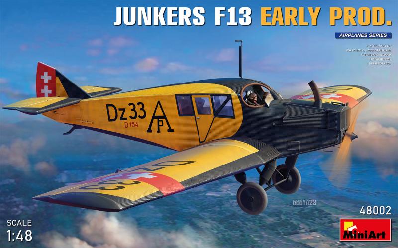 Junkers F13. Early Prod. 1:48