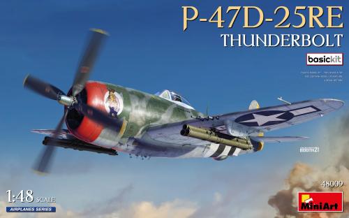 P-47D-25RE Thunderbolt Basic Kit 1:48