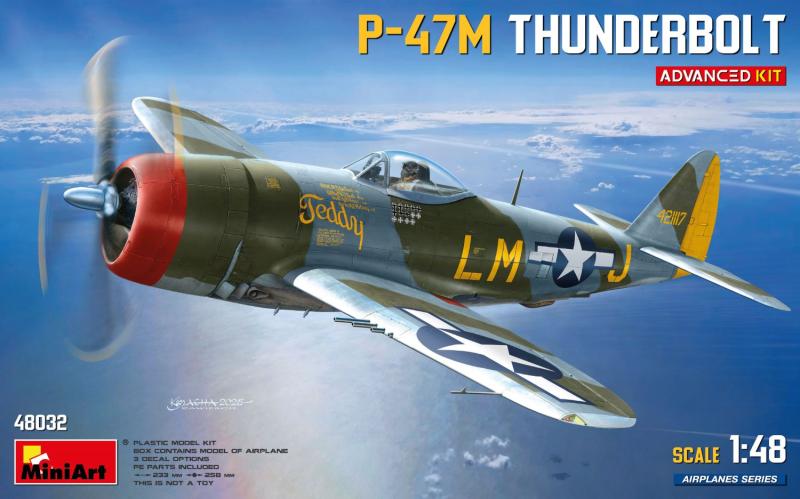 P-47M Thunderbolt - Advanced kit 1:48