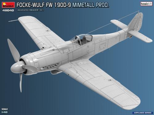 Focke-Wulf Fw 190D-9 Mimetall Prod. Jagdgeschwader 301 Basic Kit 1:48