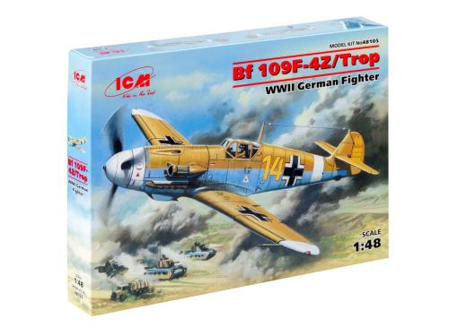 Bf 109F-4Z/Trop WWII German Fighter 1/48