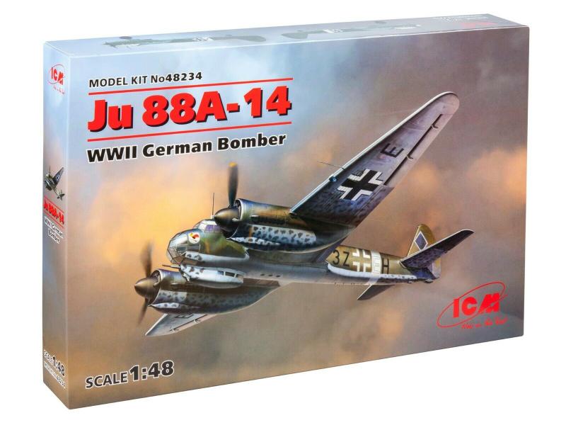 Ju 88A-14 WWII German Bomber 1/48