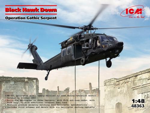 Black Hawk Down Operation Gothic Serpent 1:48