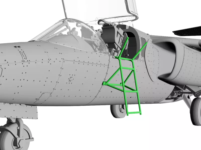 SAAB 105 / SK60 ladder 1:48