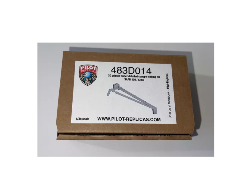 SK60/SAAB 105 Canopy locking mechanism 1:48