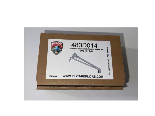 SK60/SAAB 105 Canopy locking mechanism 1:48