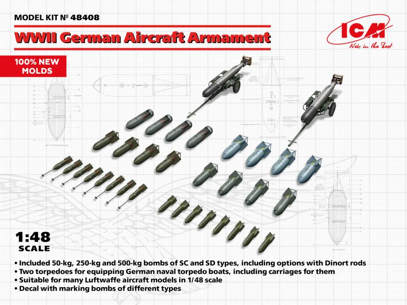 WWII German Aircraft Armament 1/48