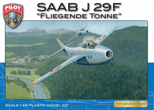 SAAB J29 F Austrian "Fliegende Tonne" 1:48