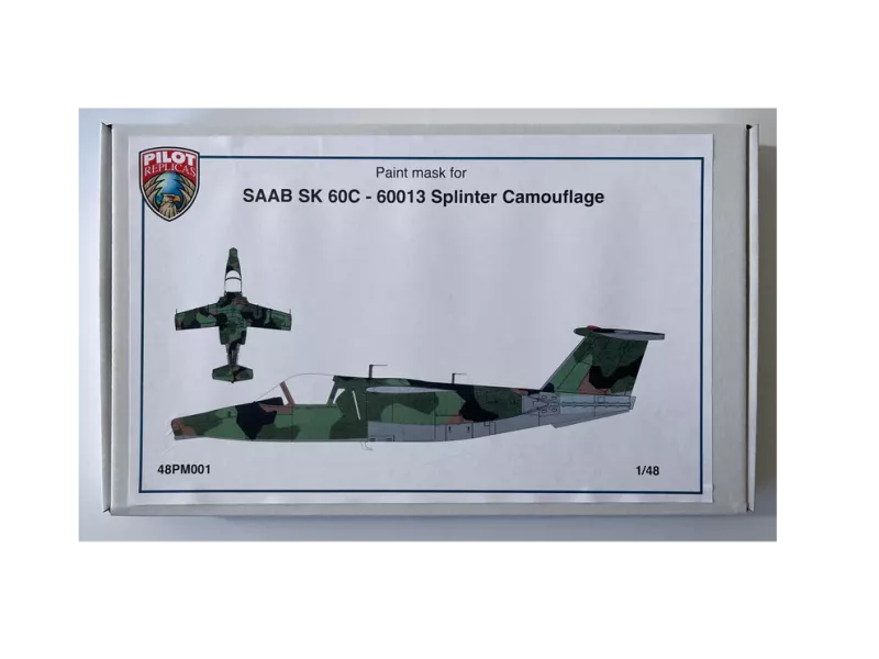 Paint mask for Pilot-Replicas SK60 C kit 1:48