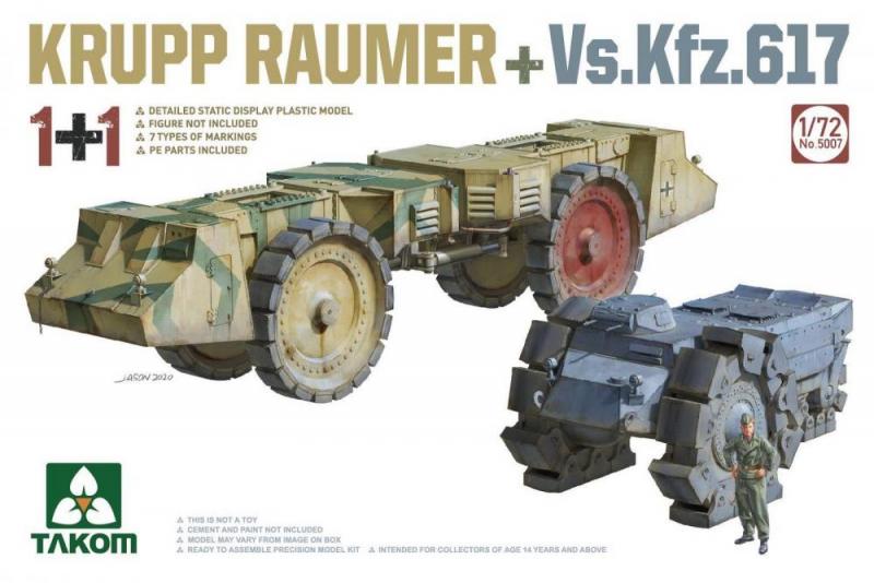 KRUPP RAUMER+Vs.Kfz.617 (1+1) 1/72