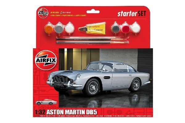 Medium Starter Set - Aston Martin DB5 Silver 1/32