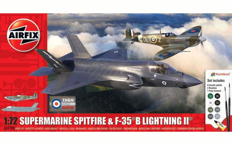 'Then and Now' Spitfire Mk.Vc & F-35B Lightning II 1/72